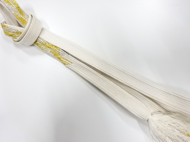 正絹　手組帯締め